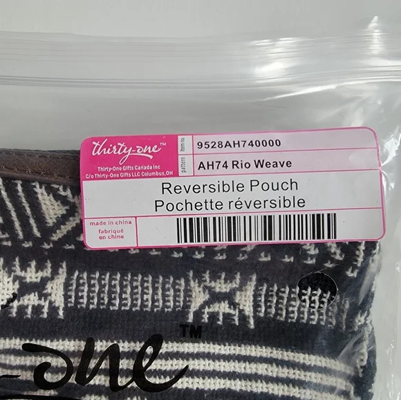 Thirty-one Reversible Pouch - Rio Weave - Picture 5 of 5